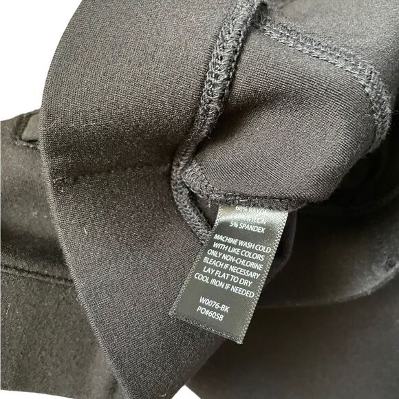 BETABRAND Straight Leg Classic Dress Pant Black Size Small - Picture 7 of 8